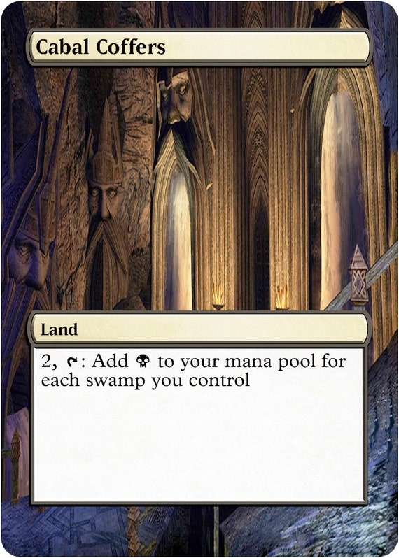 Cabal Coffers Custom Art Foil or Non Foil by