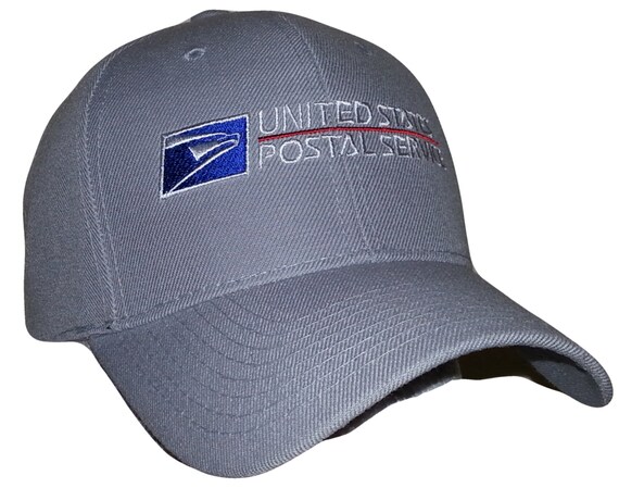 Usps Embroidered Baseball Cap2 Color Gray Adjustable