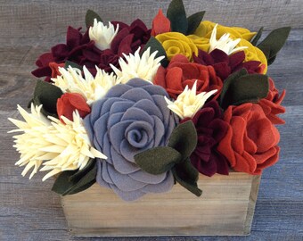 Fall Flower Arrangement, Wedding Flower Centerpieces, unique flower arrangement, artificial flower arrangement, fake flower arrangement