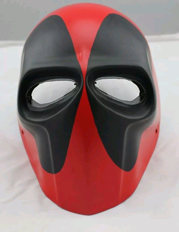 Items similar to Deadpool airsoft/paintball mask on Etsy