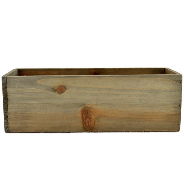 Rectangular Wooden Planter Box