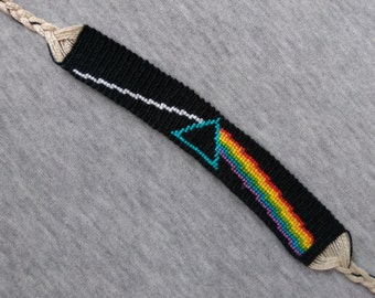 Pink Floyd prism bracelet