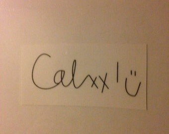 CLEAR Calum Hood Signture