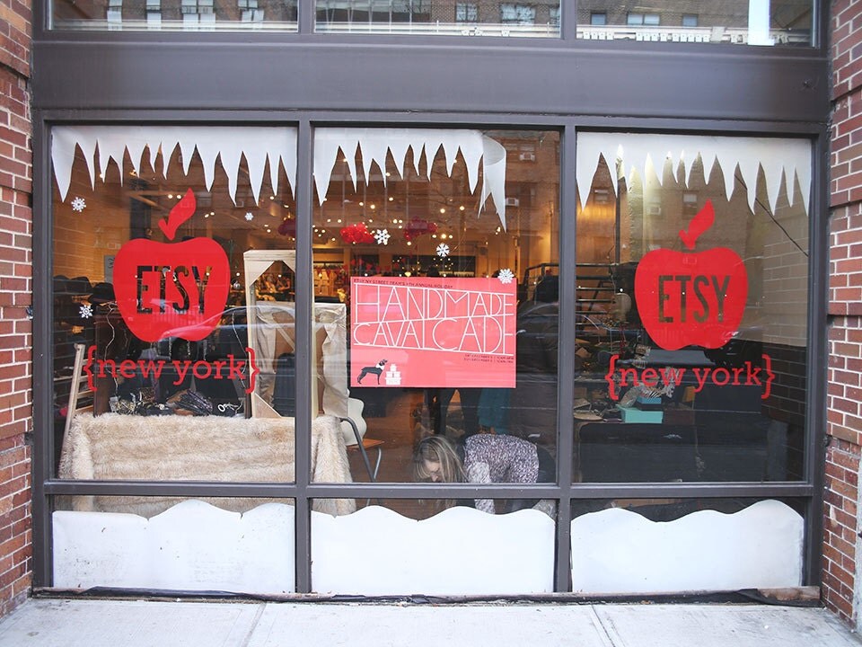 Buiten bij Etsy in New York Buiten bij Etsy in New York