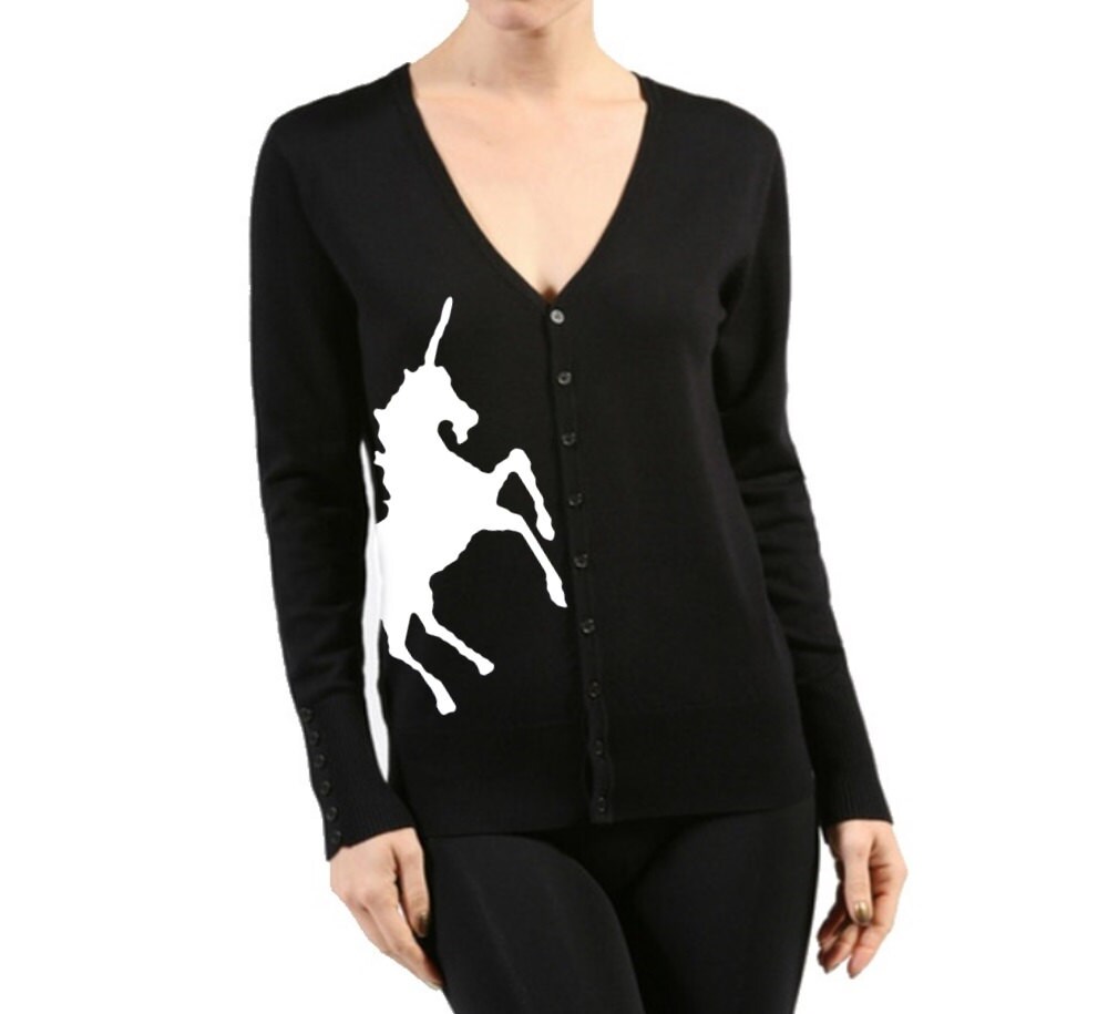 Unicorn Sweater Women's Clothing Shirts Trendy Unicorns