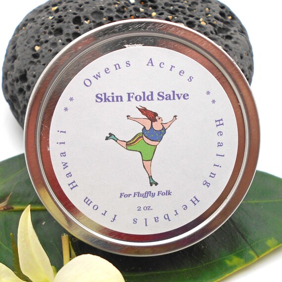 Skin Fold Rash Herbal Salve Fluffly Fat Roll Skin Rash