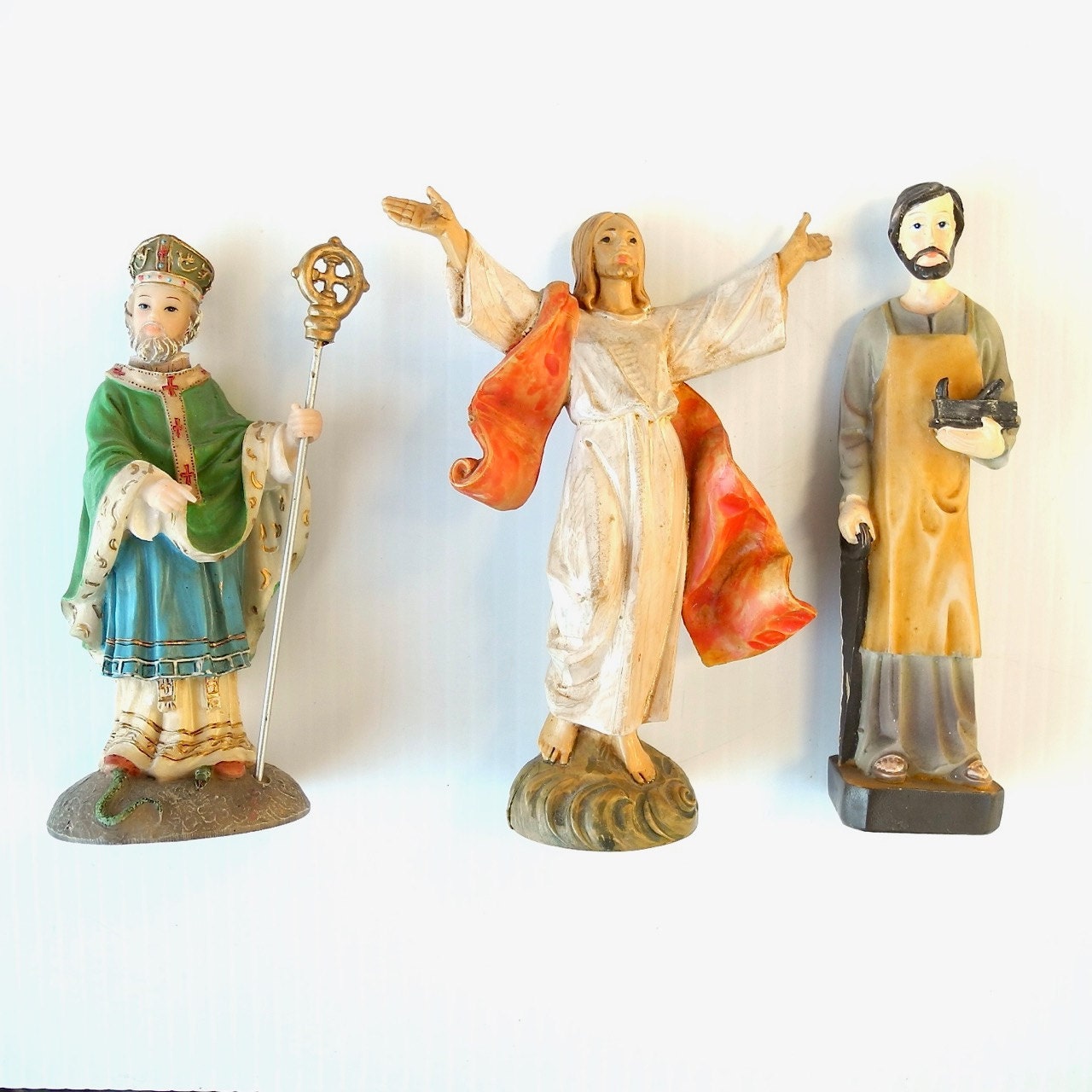 Miniature Catholic Christian Statues for Mini Garden Grotto