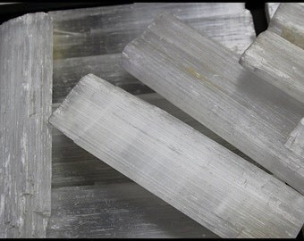 Moroccan Selenite Slab Metaphysical Energy Crown Chakra Crystal Meditation Cleansing Stone