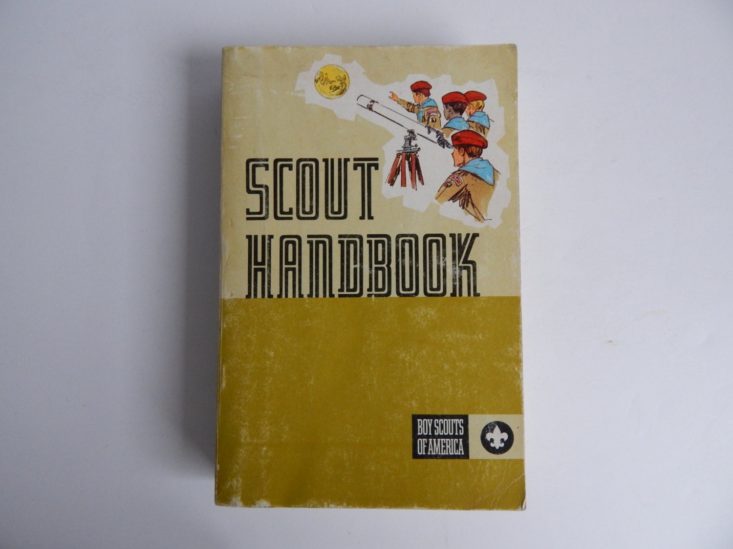 1972 Boy Scout Handbook BSA Paperback