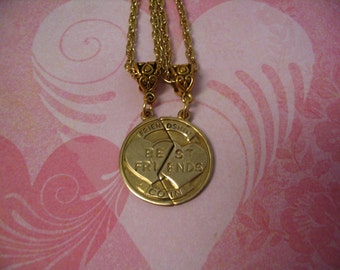 Best Friend Necklace Set for Friends or Sisters Jewelry Gift