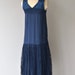Coryphée silk dress vintage 1920s dress silk and lace 20s