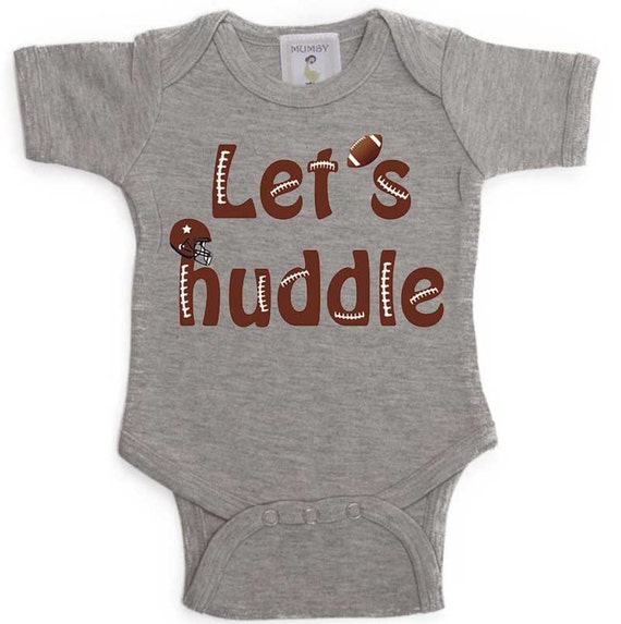Funny Boy Bodysuit Football Baby Bodysuit Newborn Romper to