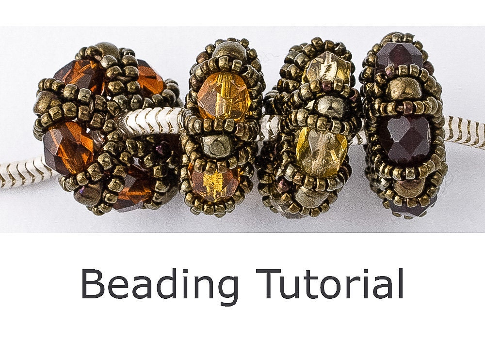 Beaded Bead Tutorial Charm Beads
