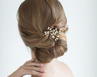 Bridal Hair Pins, Wedding Hair Pins, Swarovski Hair Pins, Pearl Hair Pins