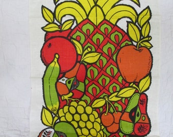 Vintage George Briard Linen Towel New Old Stock