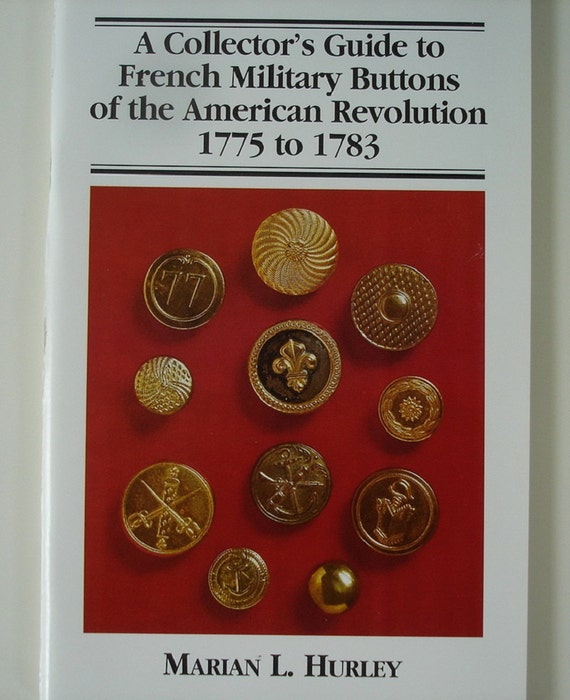 Book French Military Buttons of the American Revolution 1775
