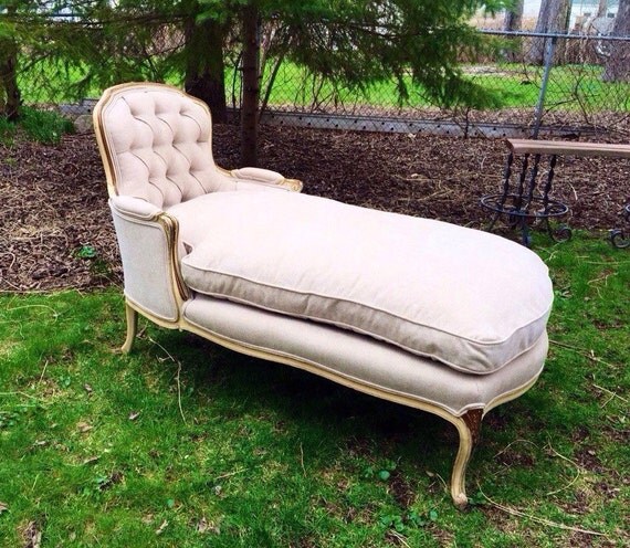 Antique French Provincial Chaise Lounge