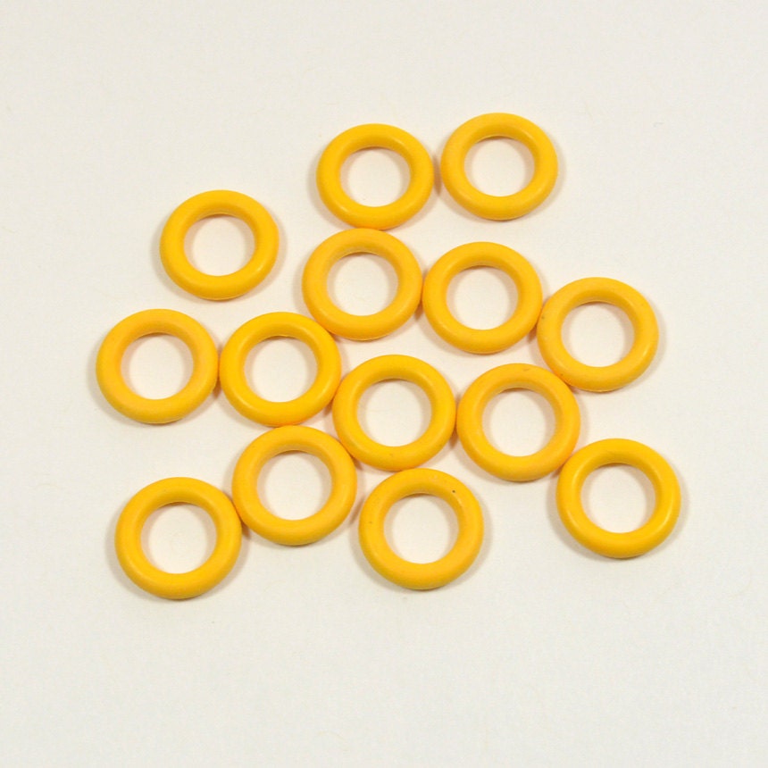 10mm Yellow Rubber ORings
