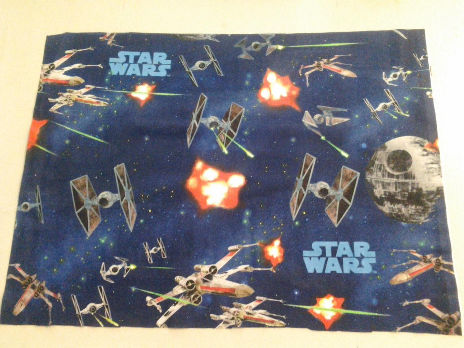 Star Wars Fabric panel 244999 by pillowman1 on Etsy