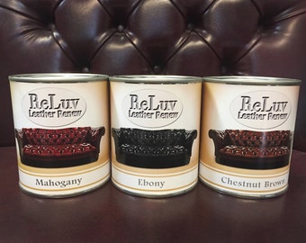 ReLuv Leather Renew by Heirloom Traditions Paint DIY Leather Restore 3 Colors