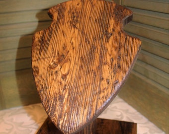 Wood Necklace Display, Wood necklace holder, Jewelry Display Stand