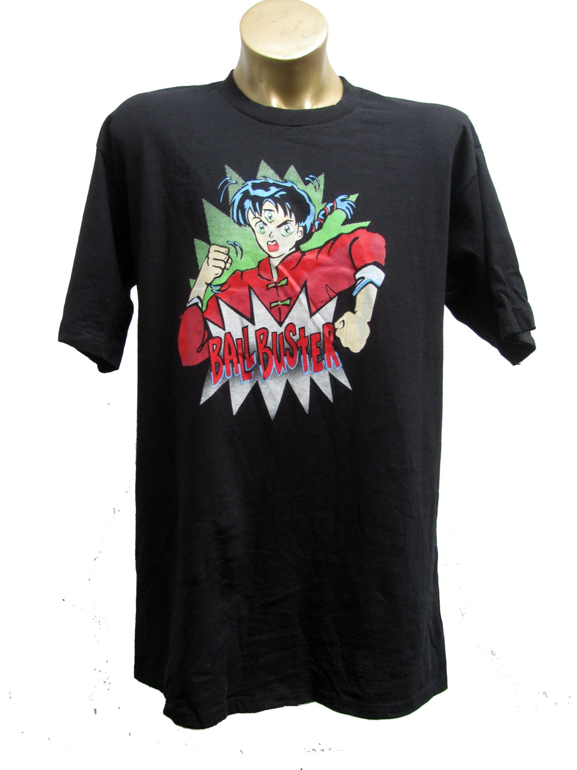 Vintage Archaic Smile T-Shirt Mens Japanese Anime Style