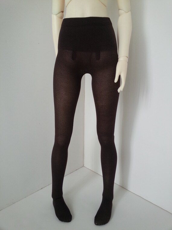 Chocolate brown semiopaque tights for SD 13 balljointed