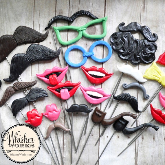 Wedding Photo Booth Prop Compendium - Set of 25 Il_570xn
