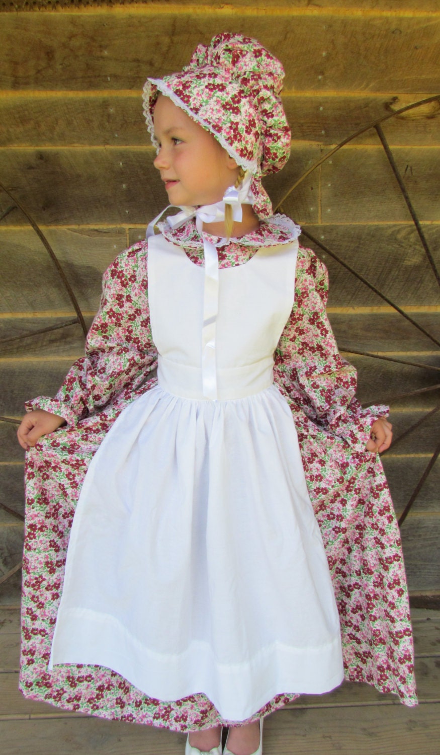 Little House on the Prairie Laura Ingalls Costume Girl