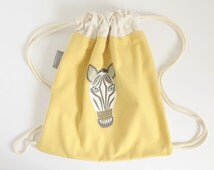 rainbow zebra backpack