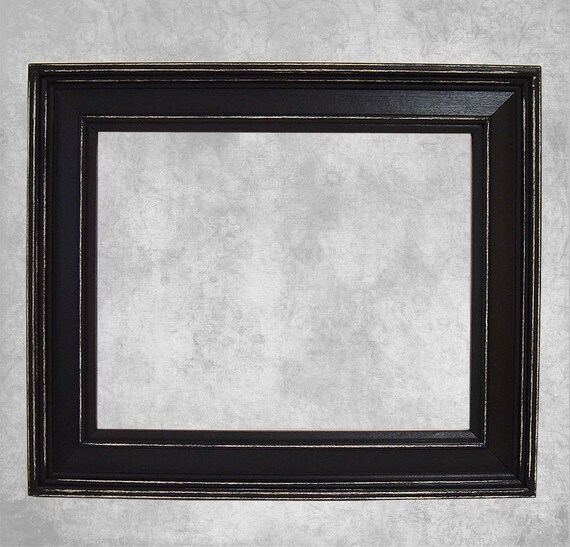 Picture Frame Black Picture Frame Rustic Picture Frame Decor