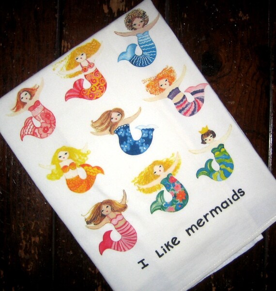 Mermaids Kitchen Towel