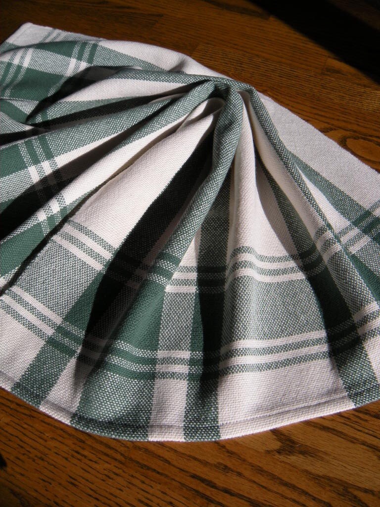 Hand Woven Tea Towel Cotton Dish Towel Handwoven Towel