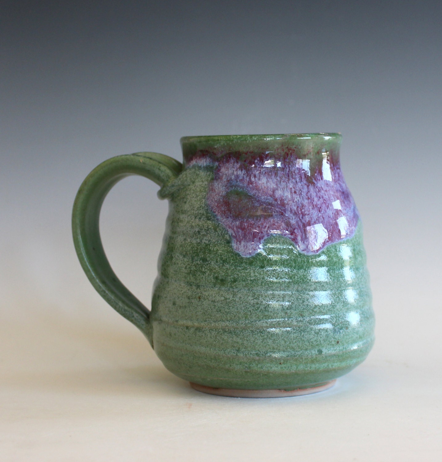 Pottery Mug 15 oz pottery mug unique coffee mug by ocpottery