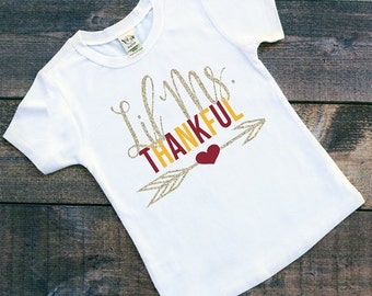 little miss thankful shirt