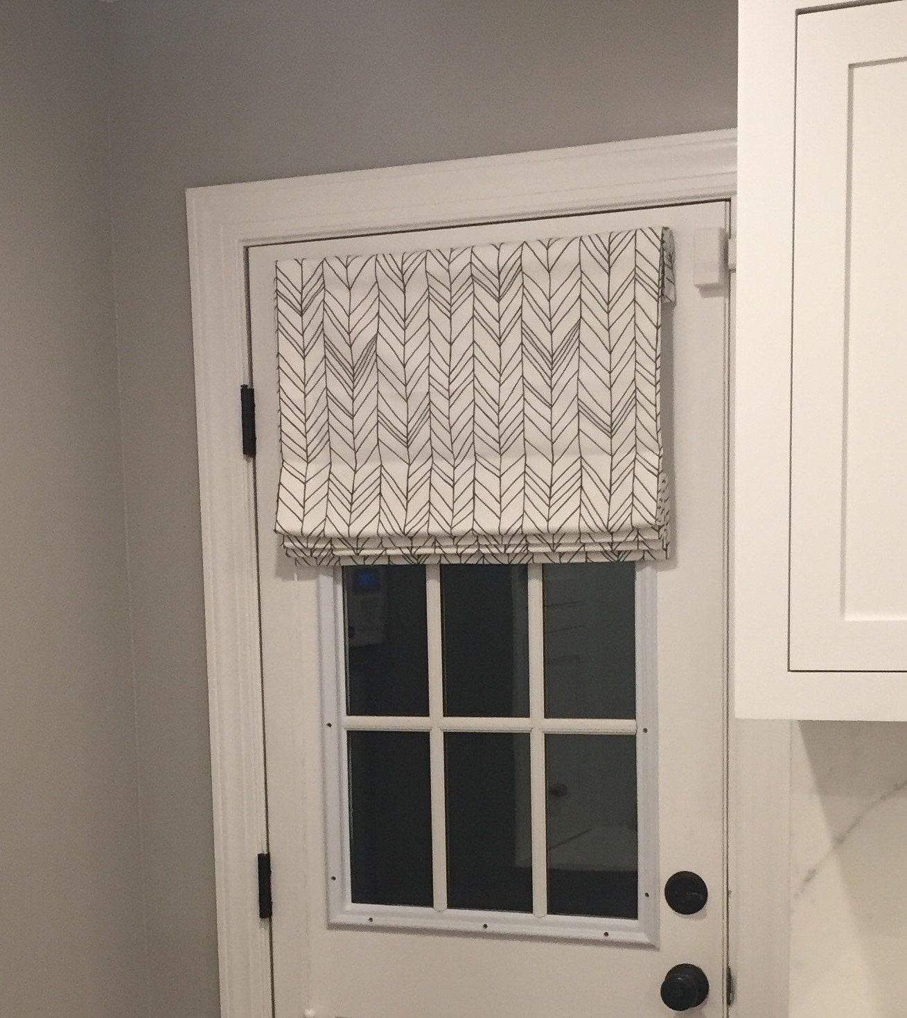 Custom Roman Shades with your fabric