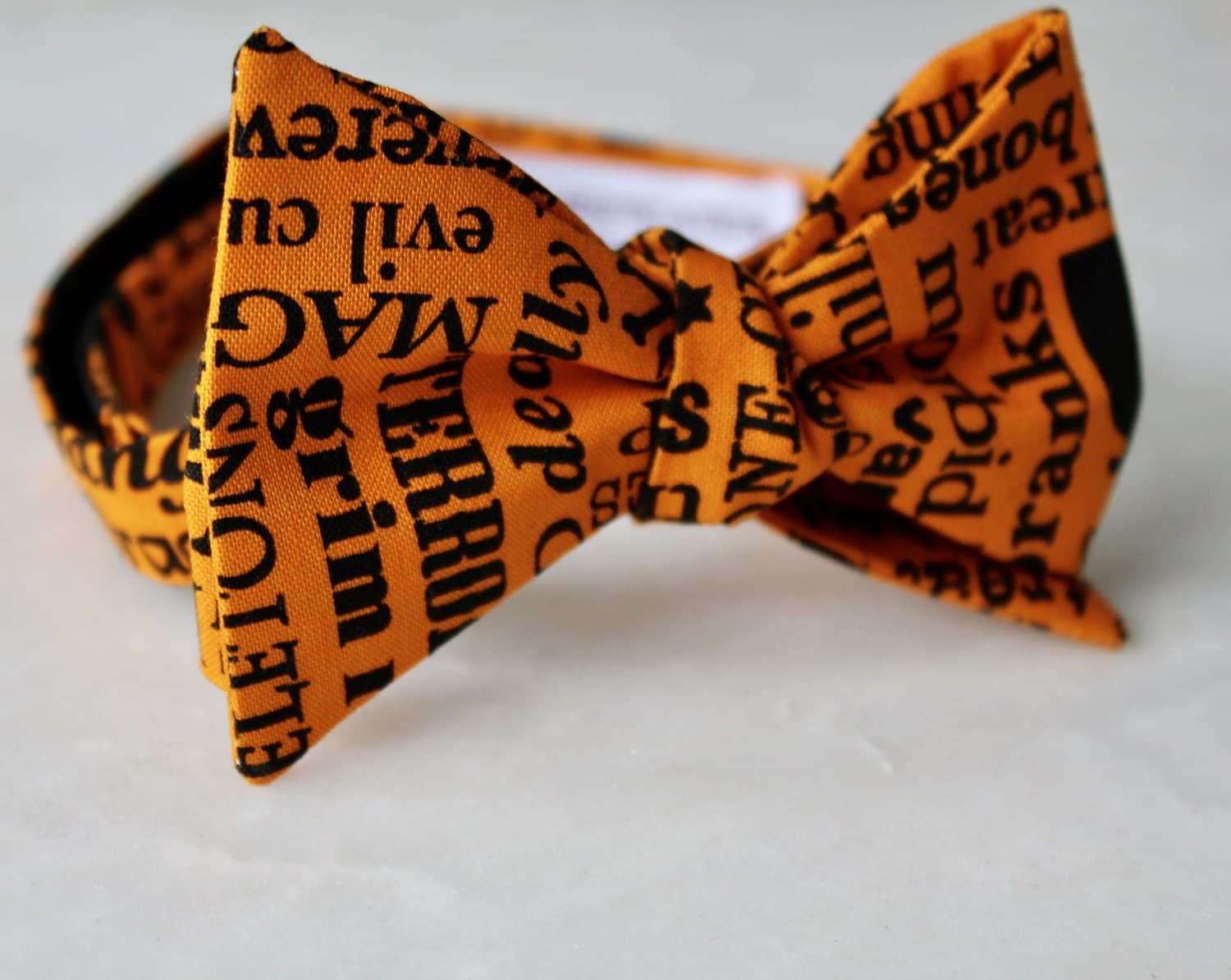 If you dont do costumes, try a Halloween themed bow tie.