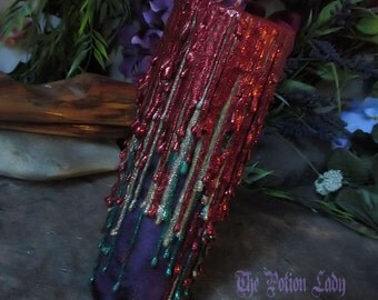 JuJu Candle - Witchcraft, Pagan & Hoodoo Supplies - Crown Of Glory Spell Candles by The Potion Lady