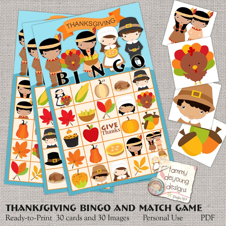 It is a picture of Nifty Thanksgiving Bingo Cards Printable It is a photo of Nifty Thanksgiving Bingo Cards Printable