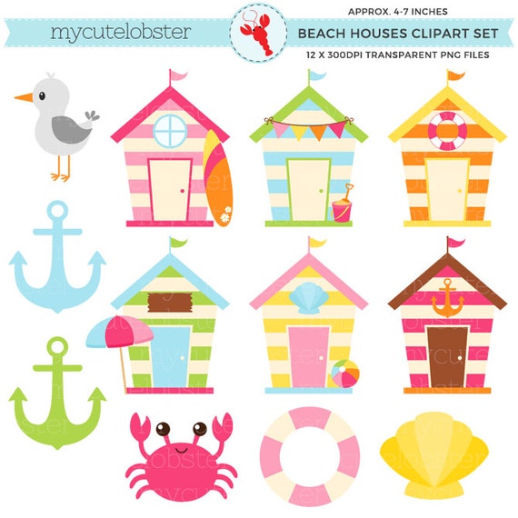 beach hut clipart - photo #31