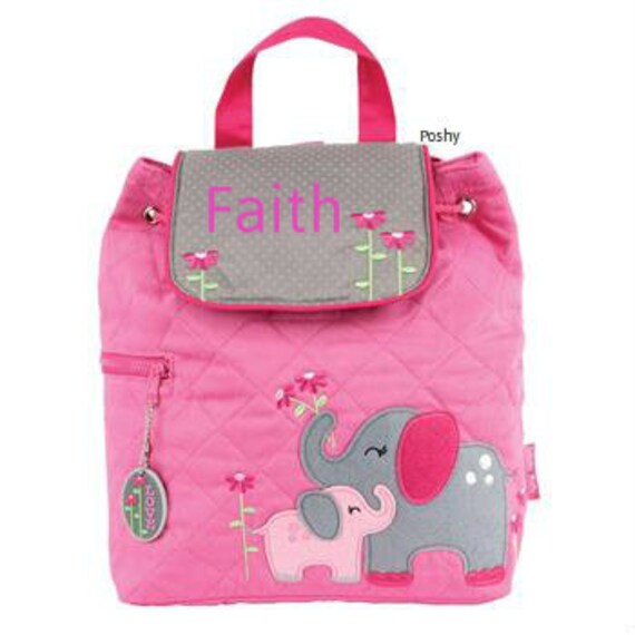 Personalized Girls Diaper Bag or Backpack Stephen Joseph