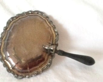 Vintage Silent Butler , Silver plate , Crumb Catcher , International Silver