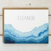 Geode Stationary Set Personalized Stationery Watercolor