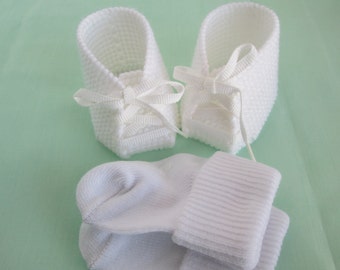 16" Girl Cabbage Patch White Shoes with White Socks