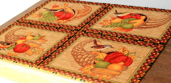 Fall Placemats Quilted Placemats Table Mats Fall Table