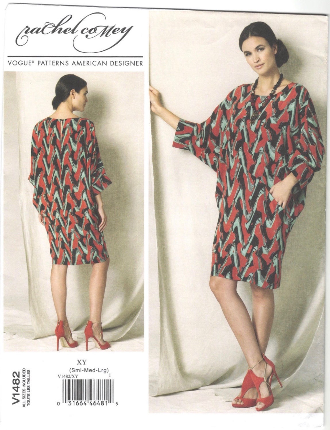 Rachel Comey Wades dress pattern Vogue 1482