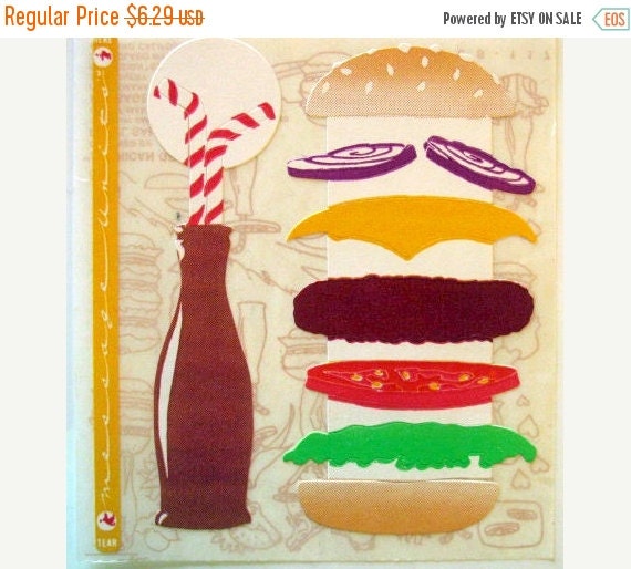ON SALE Vintage Cardesign Toots Stickers by VintageStickerLove
