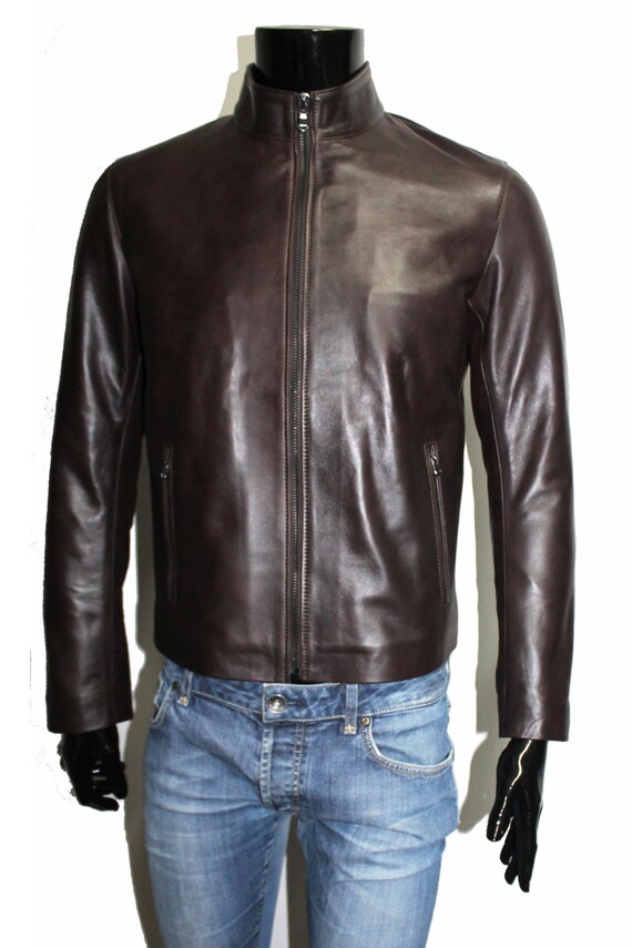 Bv Clothing Italy Leather Jacket Iucn Water - Bv Clothing Leather Jacket Italy Bv Clothing Italy Leather Jacket Iucn Water - Bv Clothing Leather Jacket Italy