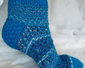 Happy Feet House Socks TURQUOISE