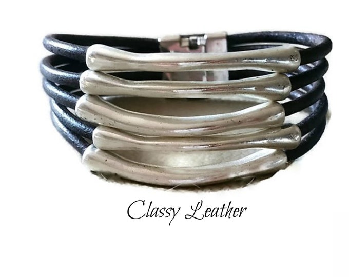 Cuff bracelet,leather cuff,women cuff,women bracelet,women leather cuff,large bracelet,designer bracelet,uno de 50 style, summer gift